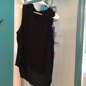 Black Business Casual Top